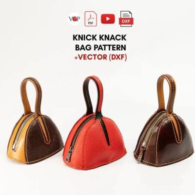 Бесплатные выкройки и лекала | Мини-сумочка Knick Knack Bag