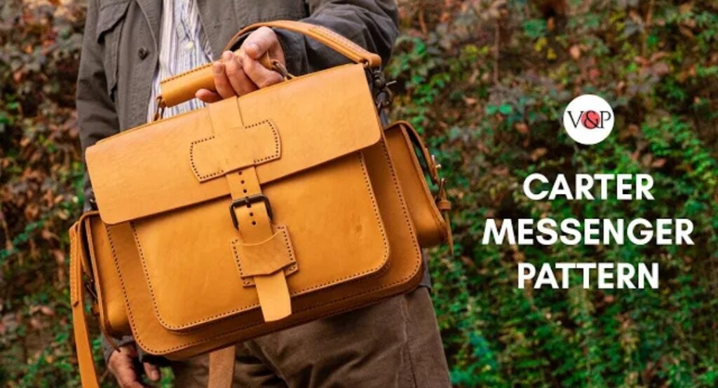 Сумка мессенджер Carter Messenger Bag | Бесплатные выкройки и лекала