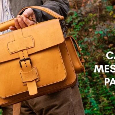 Бесплатные выкройки и лекала | Сумка мессенджер Carter Messenger Bag