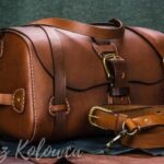 Бесплатные выкройки и лекала | Leather Duffle от Leather DIY Studio.