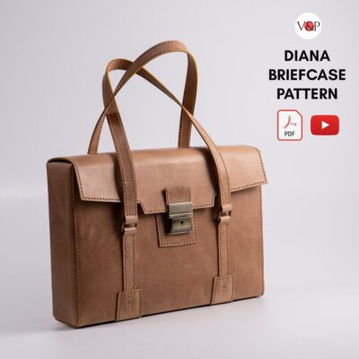 Бесплатные выкройки и лекала | Портфель Diana Laptop Briefcase