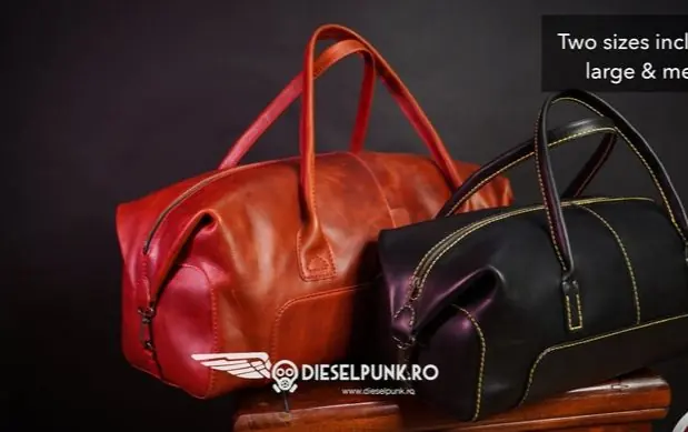 Бесплатные выкройки и лекала | Duffel Bag от DieselpunkRo.