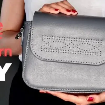 lady’s crossbody bag by Caspia Leather.