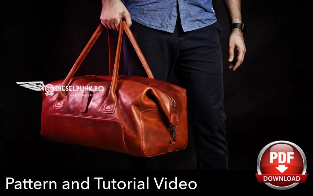 Бесплатные выкройки и лекала | Duffel Bag от DieselpunkRo.