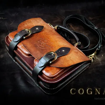 Бесплатные выкройки и лекала | Cognac M Briefcase by Karlova