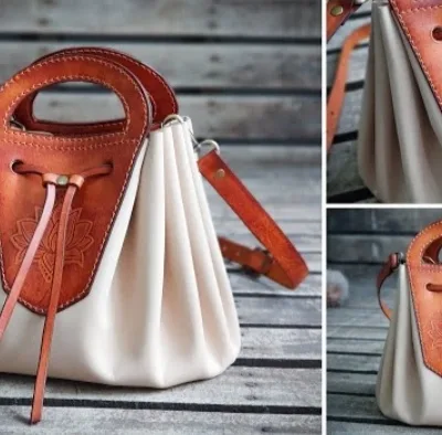 Бесплатные выкройки и лекала | Bucket bag by Eleana Workshop