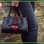 Бесплатные выкройки и лекала | Gothic handbag Elisabeta by Tree House patterns