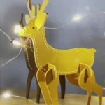 Бесплатные выкройки и лекала | Deer Rudolph by Project Oin