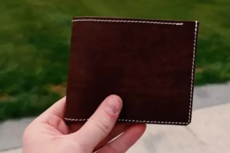 Бифолд с монетницей — выкройка от Wcambridge leather | Бесплатные выкройки и лекала Бифолд с монетницей — выкройка от Wcambridge leather