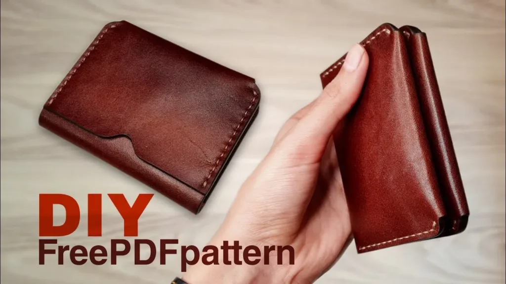 Картхолдер-кошелёк — выкройка от Caspia Leather | Бесплатные выкройки и лекала Картхолдер-кошелёк — выкройка от Caspia Leather