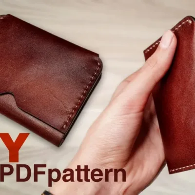 Картхолдер-кошелёк — выкройка от Caspia Leather