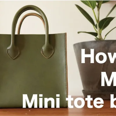 Мини-шоппер — выкройка от Ateliers Ne-traport
