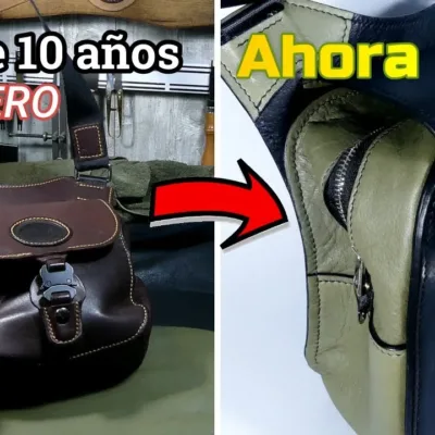 Поясная сумка — выкройка от Cuero entre manos
