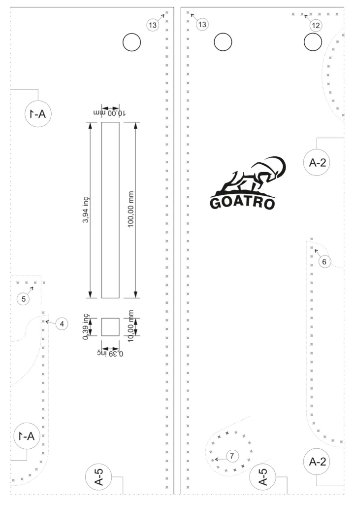 Рюкзак — выкройка от Goatro