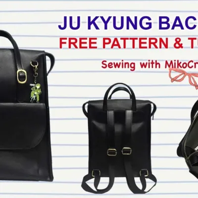 Рюкзак Ju Kyung — выкройка от Miko Craft