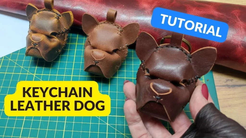 Брелок «Собака» — выкройка от Leather Pattern Ts | Бесплатные выкройки и лекала Брелок «Собака» — выкройка от Leather Pattern Ts