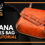 Сумка Diana на поясной ремень — выкройка от Creative Awl | Бесплатные выкройки и лекала