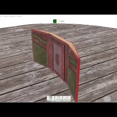 Трифолд — выкройка от Rweyes3D Leather