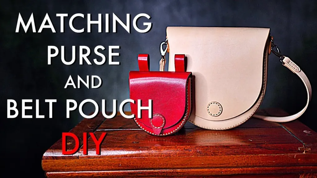 Belt Pouch: выкройка поясной сумки из кожи 5–6 oz | Бесплатные выкройки и лекала Belt Pouch: выкройка поясной сумки из кожи 5–6 oz