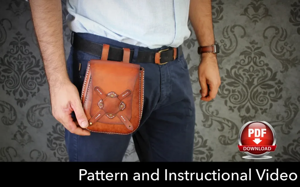 Поясная сумка Belt Pouch: 7 листов A4 | Бесплатные выкройки и лекала Поясная сумка Belt Pouch: 7 листов A4