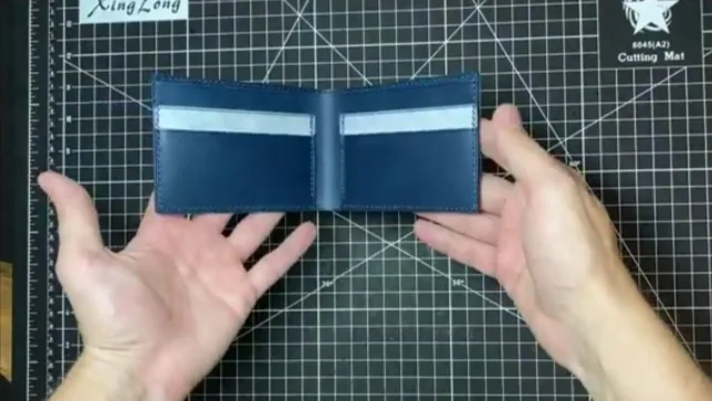 Бифолд SherwoodLeather — 2 листа A4 без склейки | Бесплатные выкройки и лекала Бифолд SherwoodLeather — 2 листа A4 без склейки