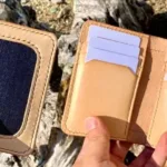 Вертикальный картхолдер из джинсы и кожи bumazhnik-dzhinsa-kozha-lightwing-leather-craft-g0