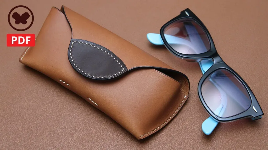 Очечник A040 от Navico leather: патч и 3 листа A4