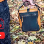 Кроссбоди «EGOIST» — 17 листов A4 и пряжки 25 мм crossbody-leather-pattern-story-g0