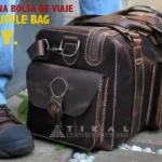 Дорожная сумка Tikal: 2 листа A0 без склейки duffle-bag-tikal-leather-patterns-g0