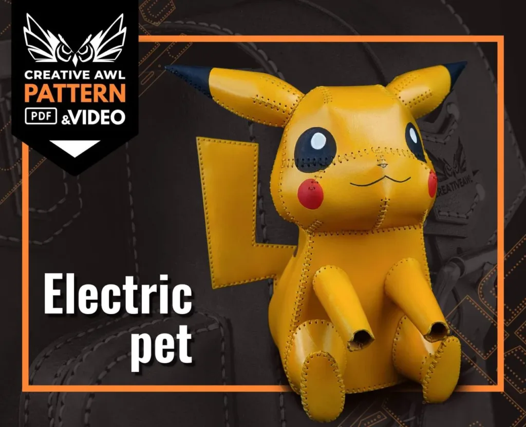 Выкройка изделия для животного Electric Pet, 18 листов