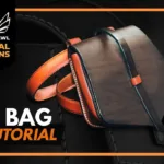 Поясная сумка Hunting Bag: 3 листа A4, кожа 1,6–2,0 мм | Бесплатные выкройки и лекала