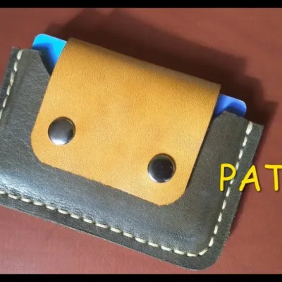 Картхолдер для карт: компактная выкройка SeredinLeatherCraft | Бесплатные выкройки и лекала Картхолдер для карт: компактная выкройка SeredinLeatherCraft