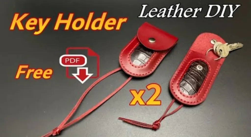 Ключница Key Case L от Leathercraft Berlin: лист A4 | Бесплатные выкройки и лекала Ключница Key Case L от Leathercraft Berlin: лист A4