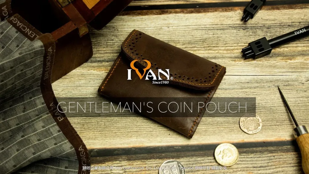Монетница Gentleman's: выкройка на 3 листах A4