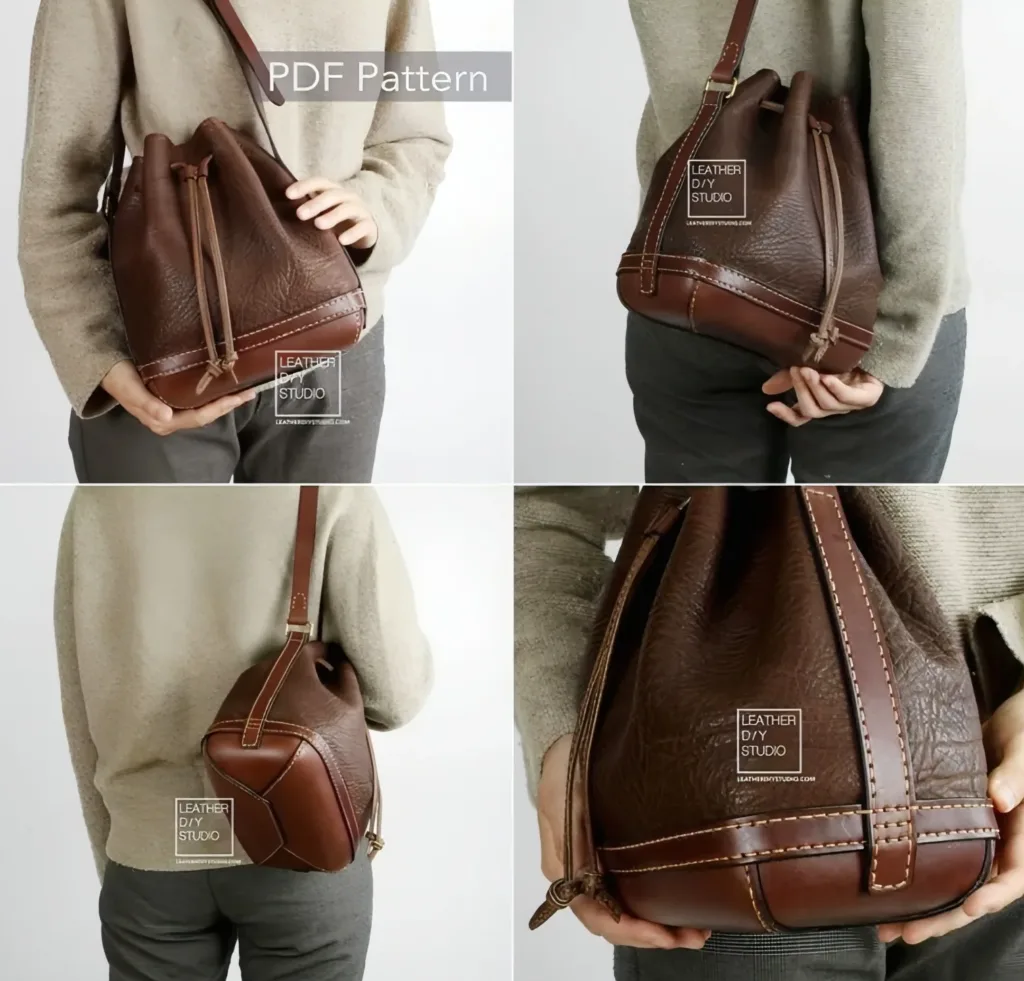 Кроссбоди Leather DIY Studio: 6 листов A4 | Бесплатные выкройки и лекала Кроссбоди Leather DIY Studio: 6 листов A4