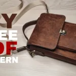 Кроссбоди из кожи: выкройка Caspia Leather на 7 листах | Бесплатные выкройки и лекала Кроссбоди из кожи: выкройка Caspia Leather на 7 листах | Бесплатные выкройки и лекала