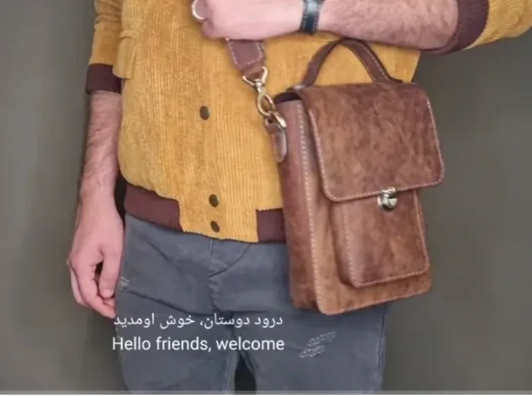 Кроссбоди из кожи: выкройка Caspia Leather на 7 листах