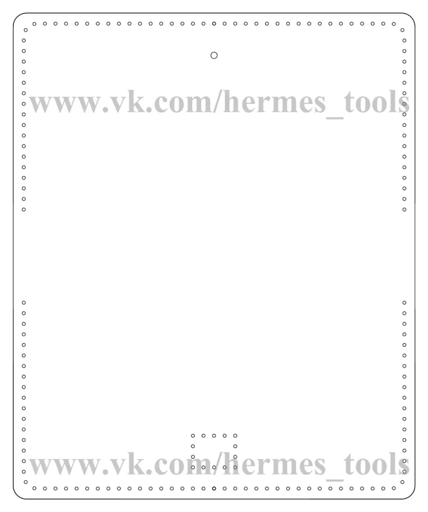 Лонгер Hermes Tools: выкройка A4 с русской инструкцией | Бесплатные выкройки и лекала Лонгер Hermes Tools: выкройка A4 с русской инструкцией
