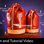 Military Duffel: дорожная сумка на 20 листах A4 | Бесплатные выкройки и лекала