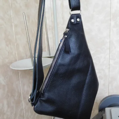Плоская мужская сумка 29×19,5 см: 9 листов A4