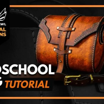 Мини-сумка Old School: 12 листов A4 с проверкой масштаба