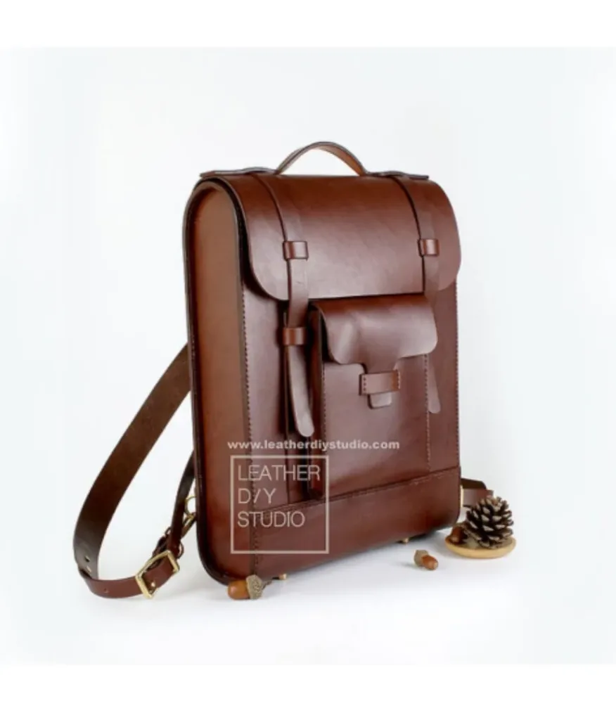 Рюкзак Leather DIY Studio: 19 листов A4 со склейкой | Бесплатные выкройки и лекала Рюкзак Leather DIY Studio: 19 листов A4 со склейкой