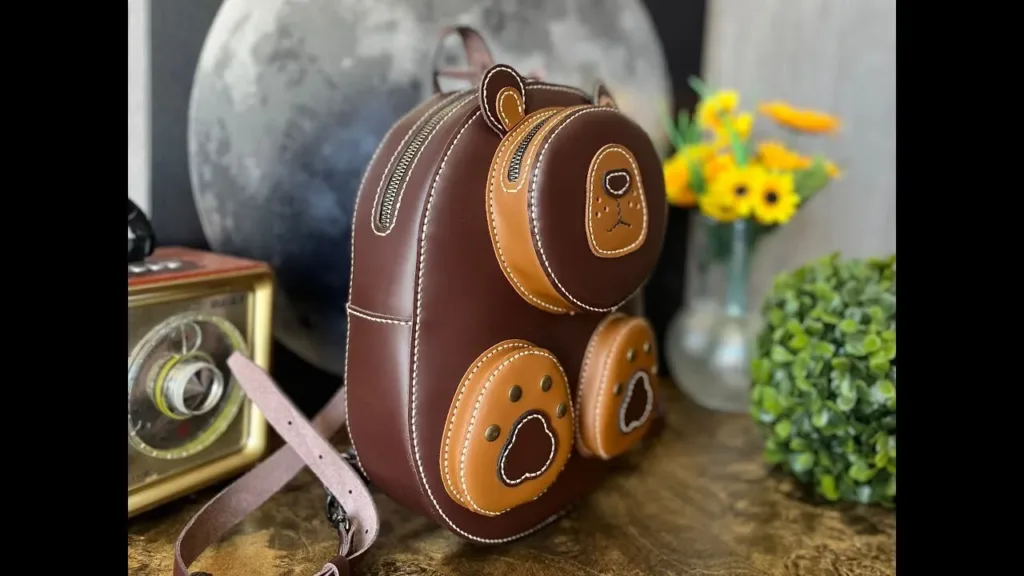 Рюкзак «Медведь» — выкройка Vikings Leather Design | Бесплатные выкройки и лекала Рюкзак «Медведь» — выкройка Vikings Leather Design