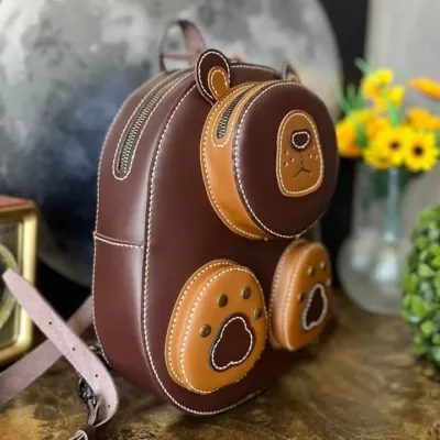 Рюкзак «Медведь» — выкройка Vikings Leather Design