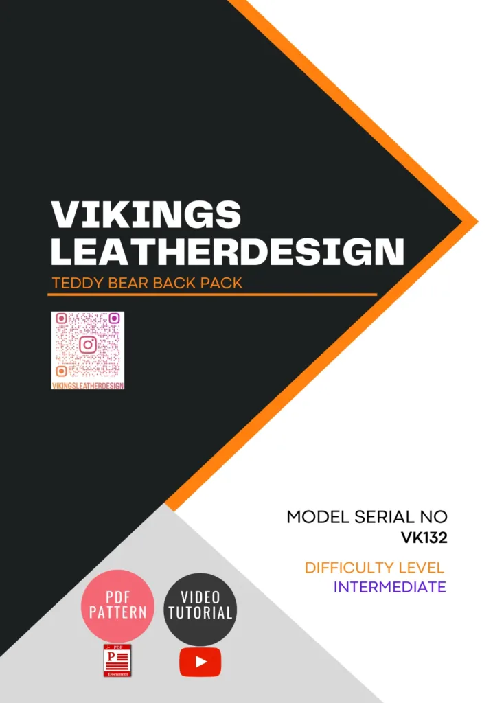 Рюкзак «Медведь» — выкройка Vikings Leather Design | Бесплатные выкройки и лекала Рюкзак «Медведь» — выкройка Vikings Leather Design