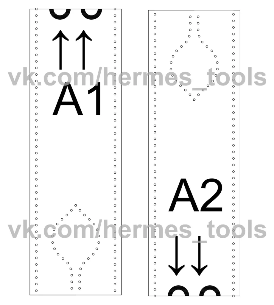 Сумка Hermes Tools — 7 листов A4, пробойник 5 мм