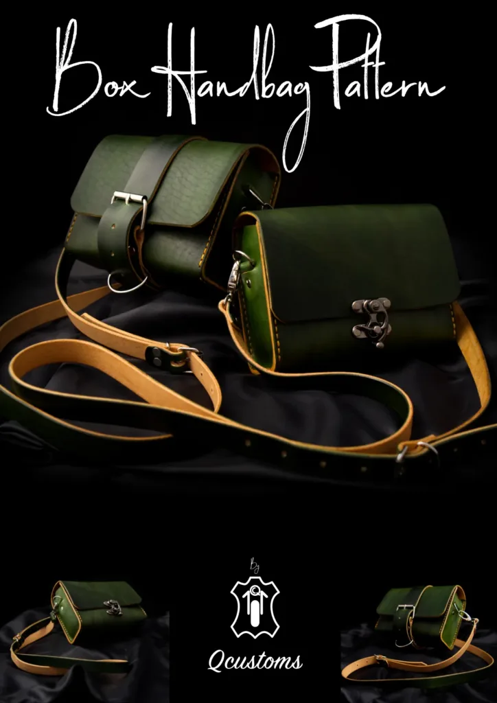 Сумка Box Handbag: 5 листов A4 и два варианта замка | Бесплатные выкройки и лекала Сумка Box Handbag: 5 листов A4 и два варианта замка