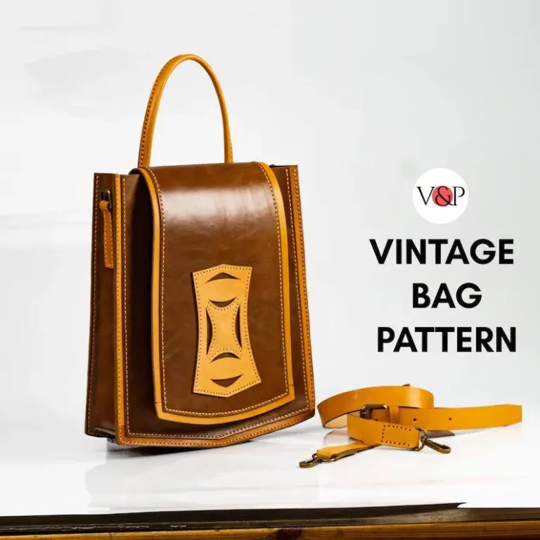 Сумка Vintage Bag 30x26,5x6 см: 9 листов Letter