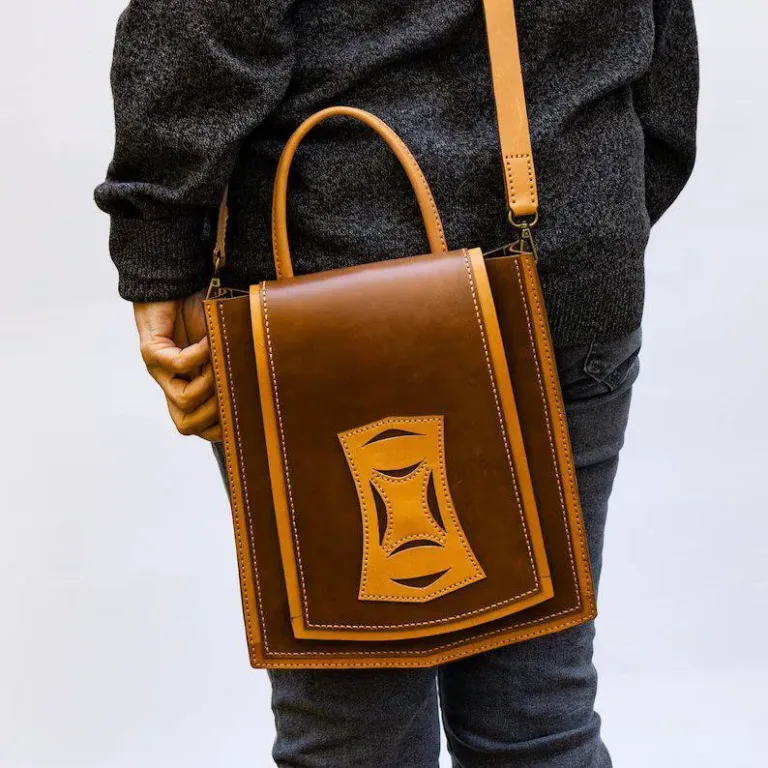 Сумка Vintage Bag 30x26,5x6 см: 9 листов Letter